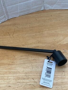Apotheke Black Candle Snuffer. Safely put out your candles. NWT.
